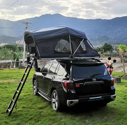 Innovative Hard Shell Opening Car Roof Top Tent for Outdoor Camping