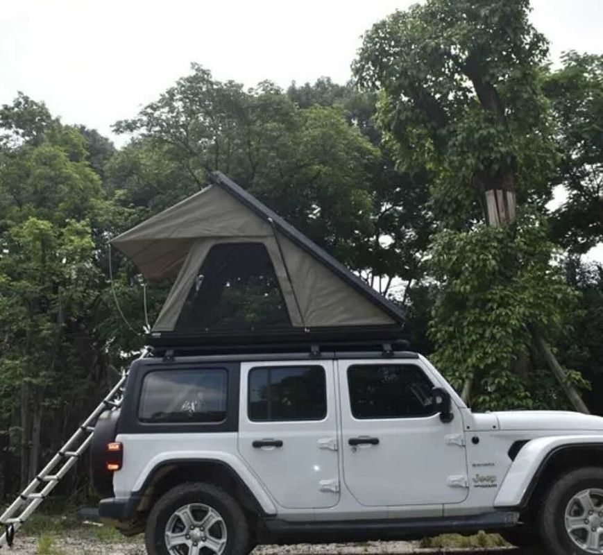 4 Person Ultralight Aluminum Top Hard Shell Rooftop Camping Tent For Outdoor Truck
